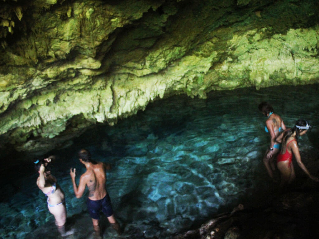 Snorkeling at Sinkhole